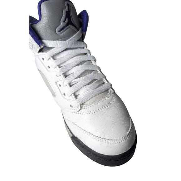 NIKE Air Jordan 5 Retro 'Dark Concord' Sneakers Size 5.5Y/W7 - Picture 10 of 12